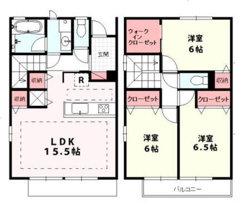 コモレビ大蔵の物件間取画像